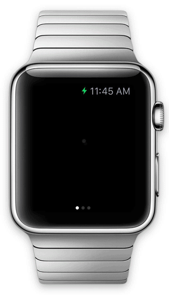Tick Time Tracking app running on the Apple Watch