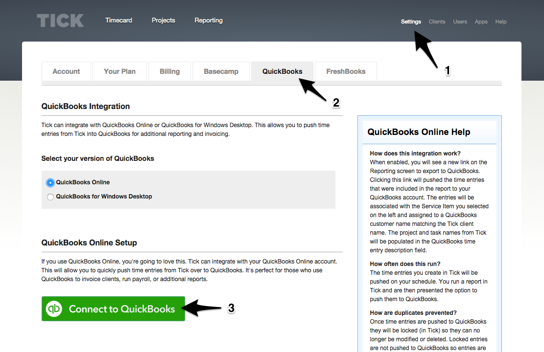 QuickBooks Online Set up