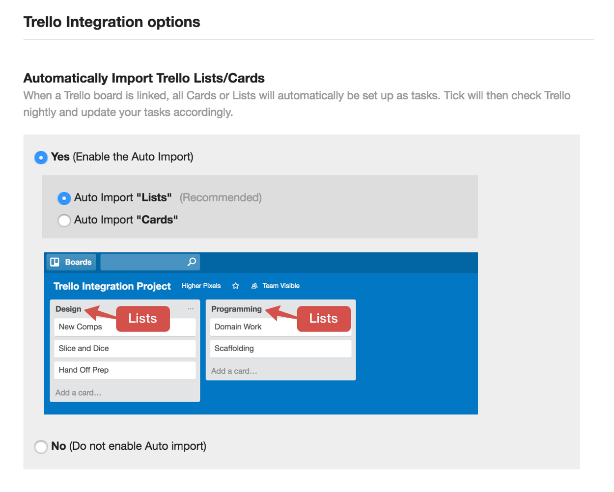 Auto Importing